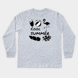 Cool Summer Kids Long Sleeve T-Shirt